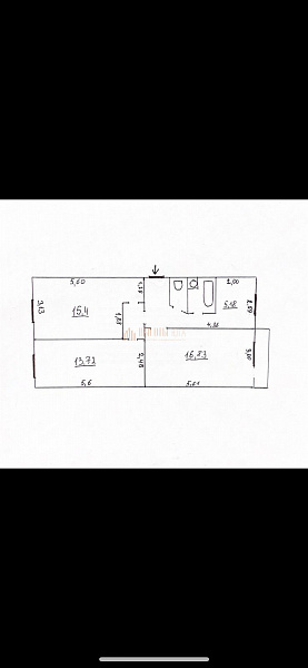 3-к квартира, 63 кв.м. (№2817)