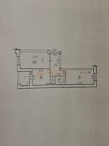 2-к квартира, 48 кв.м. (№2739)